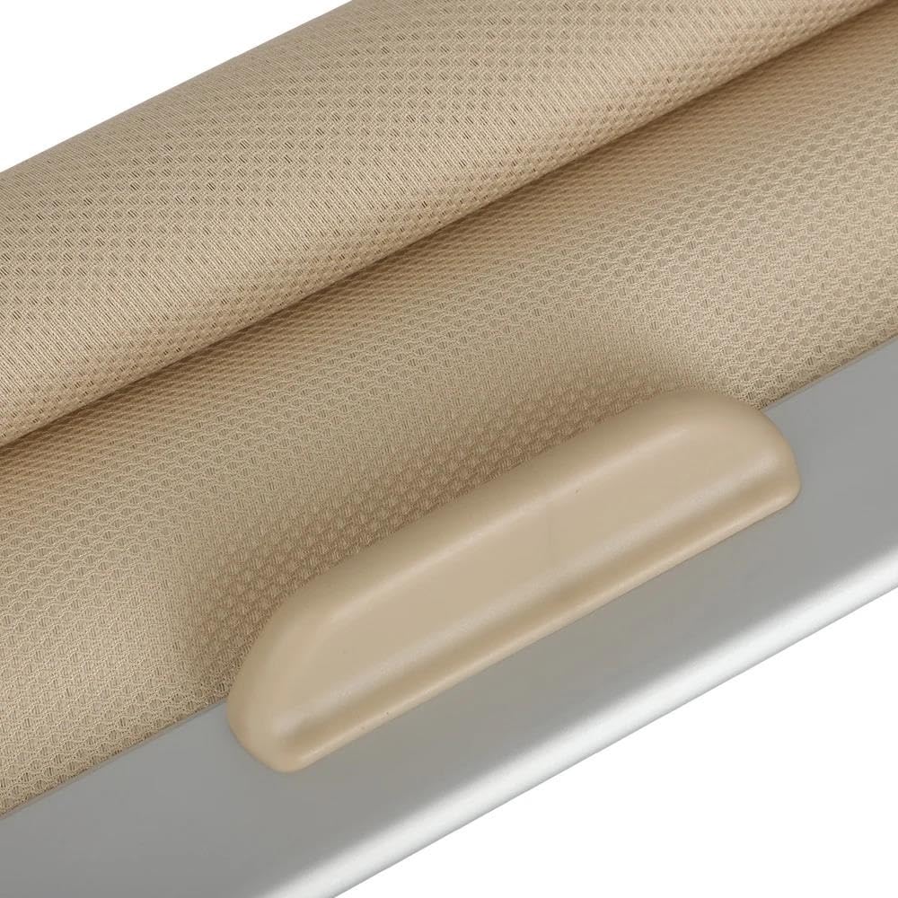 Scheibenabdeckung Gegen Für VW Für Golf 2013-2018 Sonnendachfenster Autokuppel Rollo Schild Sonnenschutz Vorhangabdeckung Schatten Schiebedach Montage(Beige)