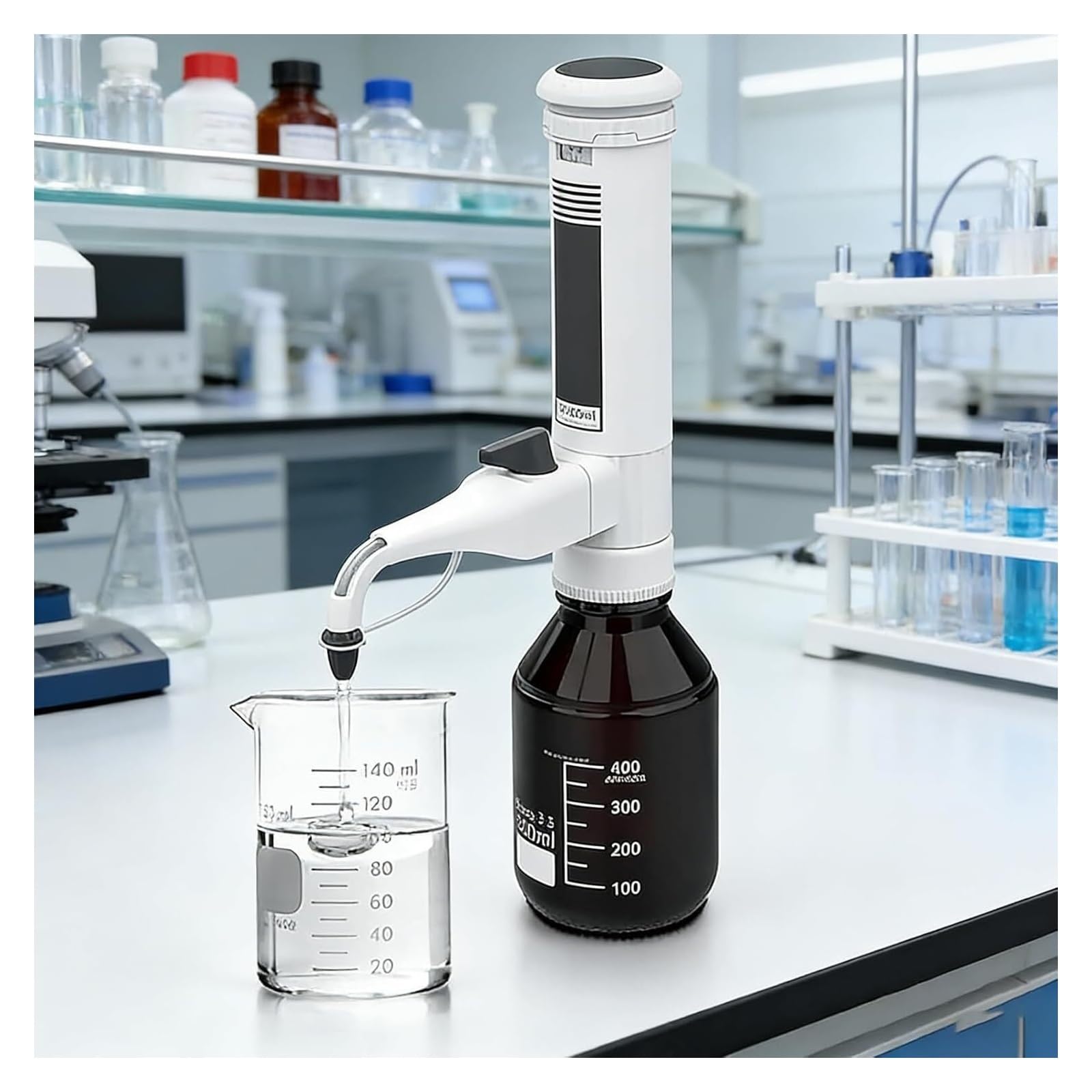 Pipettes de liquide quantitatives de haute précision à double valve - 8