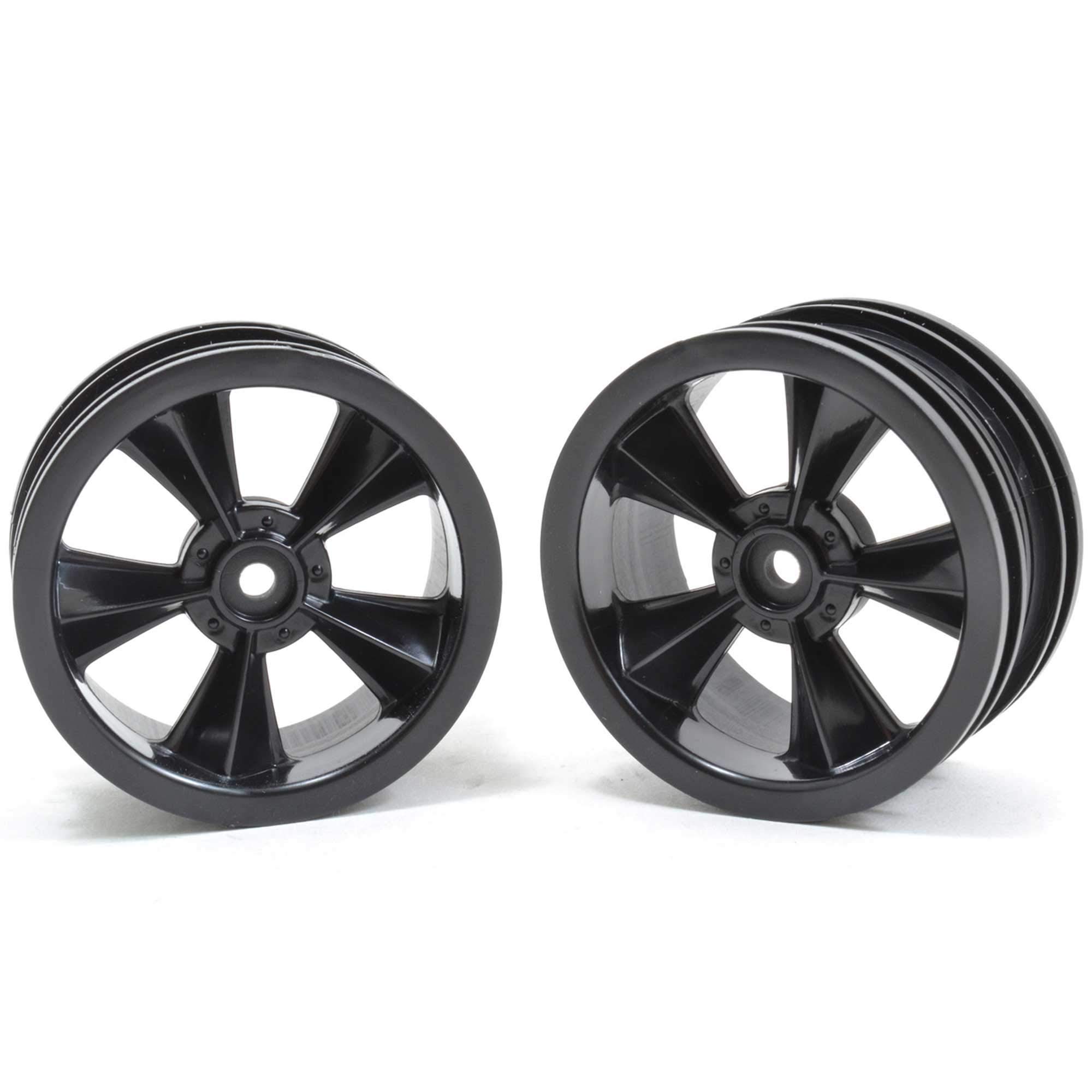RPM N2O Gloss Black Resto-Mod Sedan Wheels RPM81552 Electric Car/Truck Option Parts