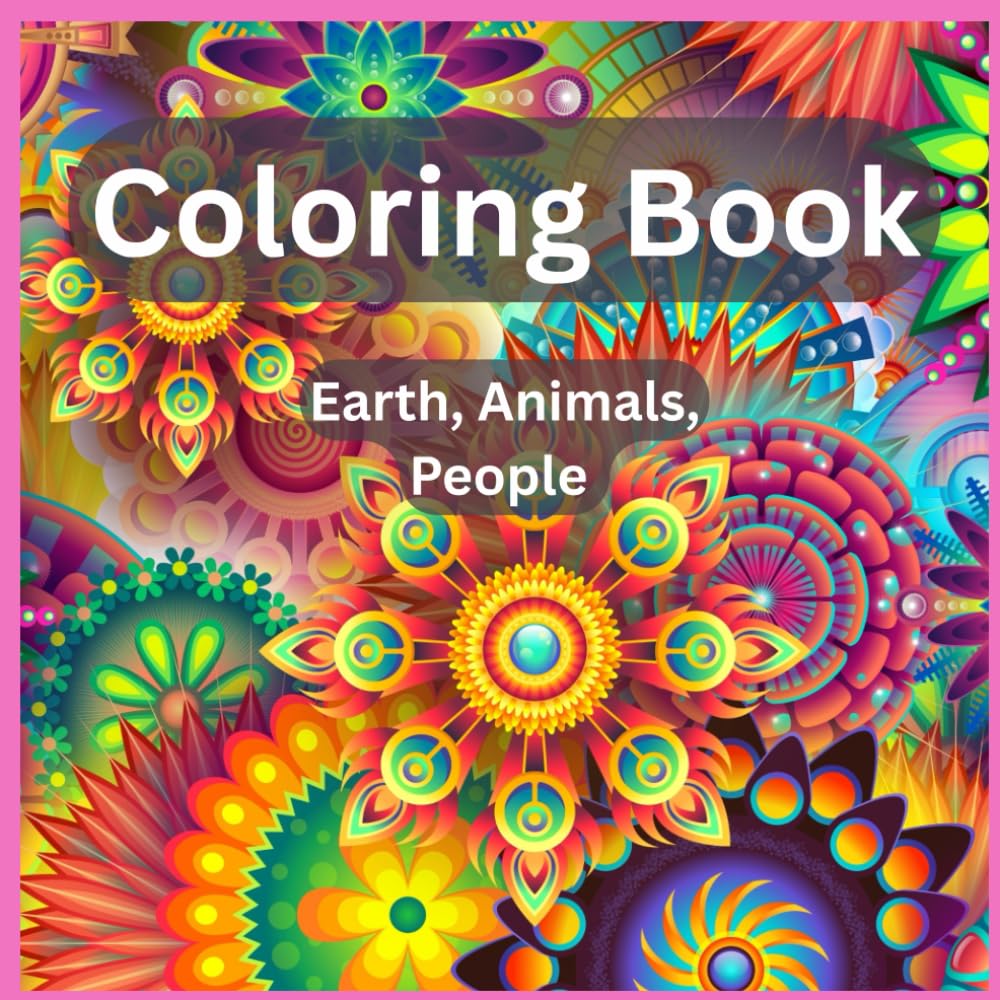 Coloring your cares away: Coloring Book To Soothe The Mind: Get carried away and escape your daily worries by coloring beautiful images.