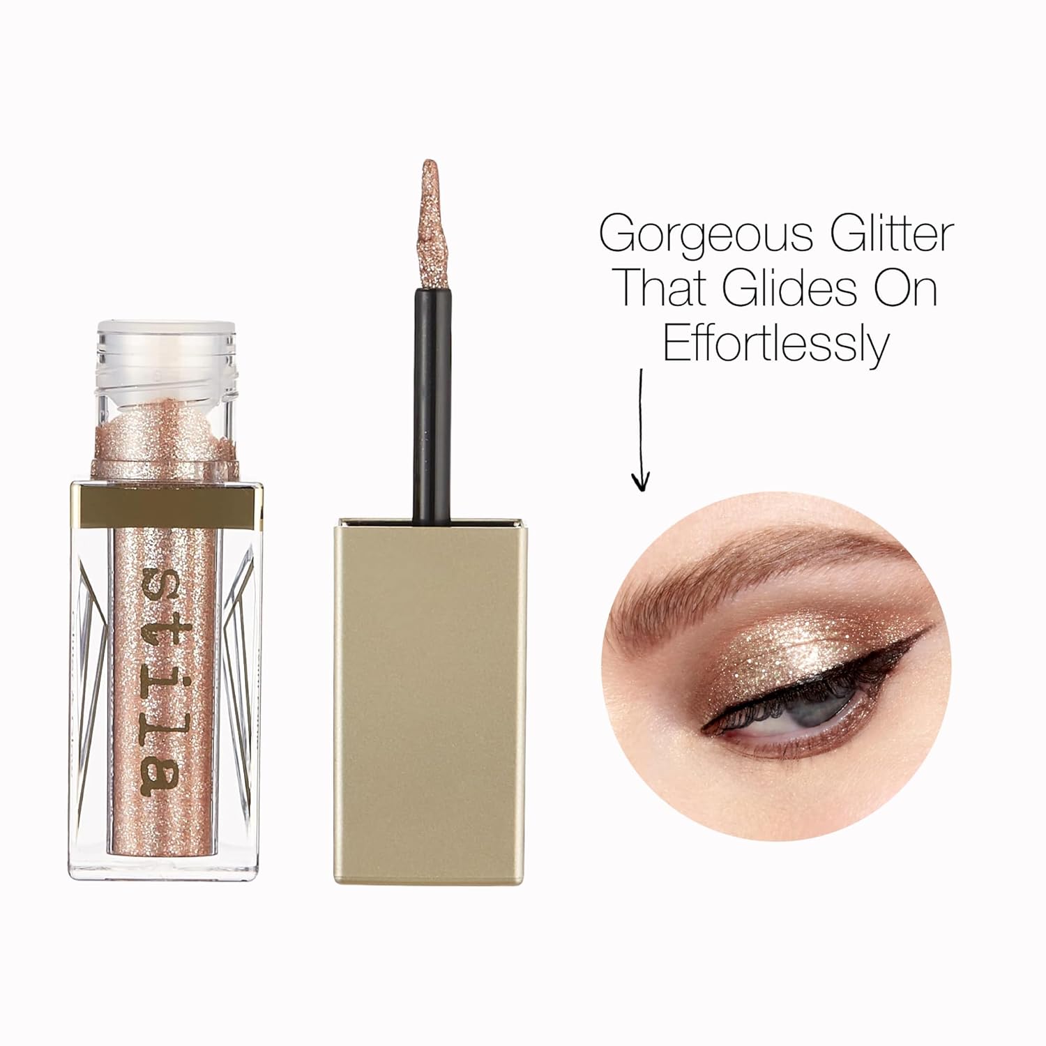 Stila Magnificent Metals Glitter And Glow Liquid Eye Shadow - Image 3