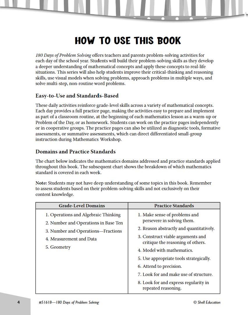 180 Days of Problem Solving for Sixth Grade - Build Math Fluency with this 6th Grade Math Workbook (180 Days of Practice) - Image 3