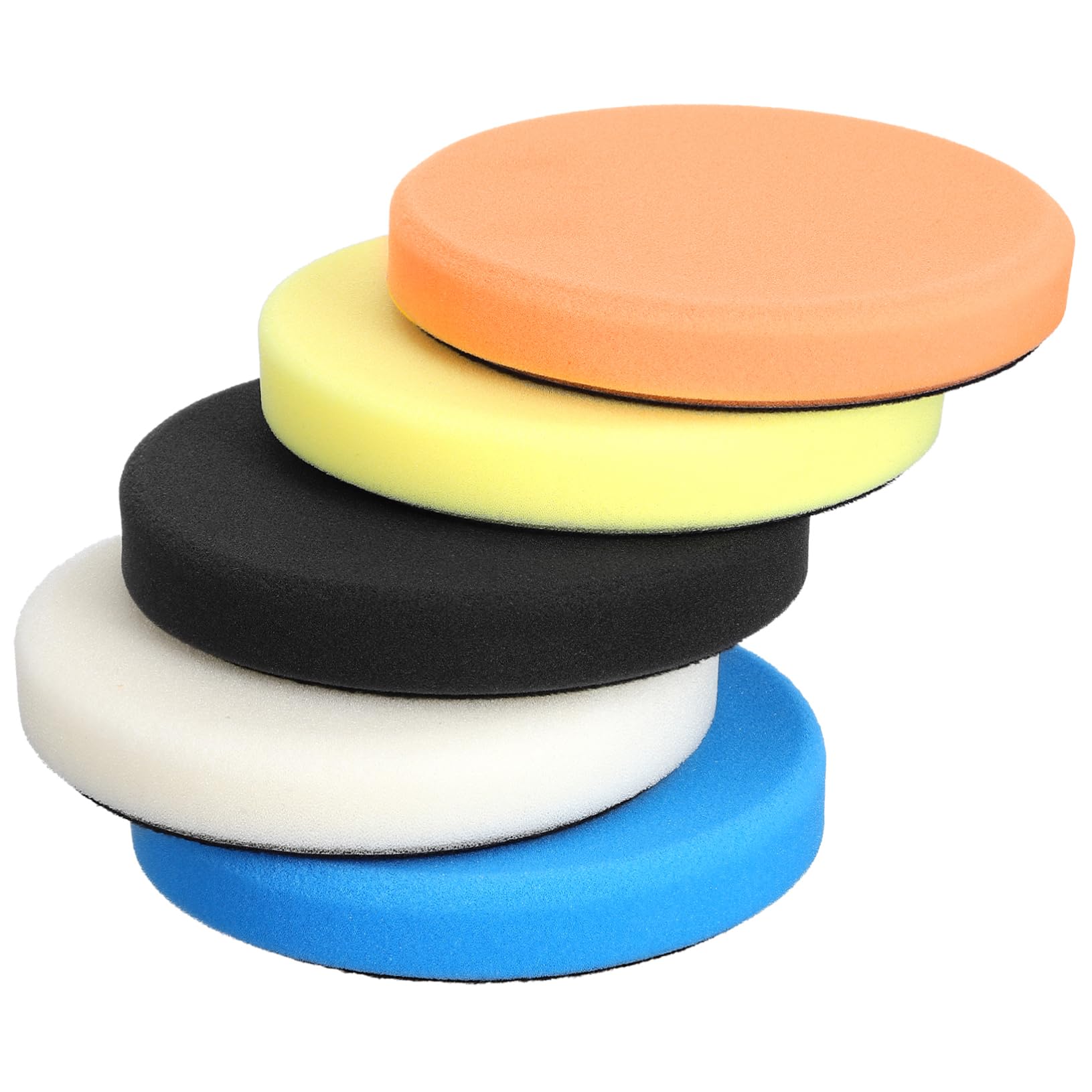 15pezzi Tamponi Lucidatura Auto Spugne Per Polishing Buffing e Detailing Per Garage e Officina Resistente e Multi-