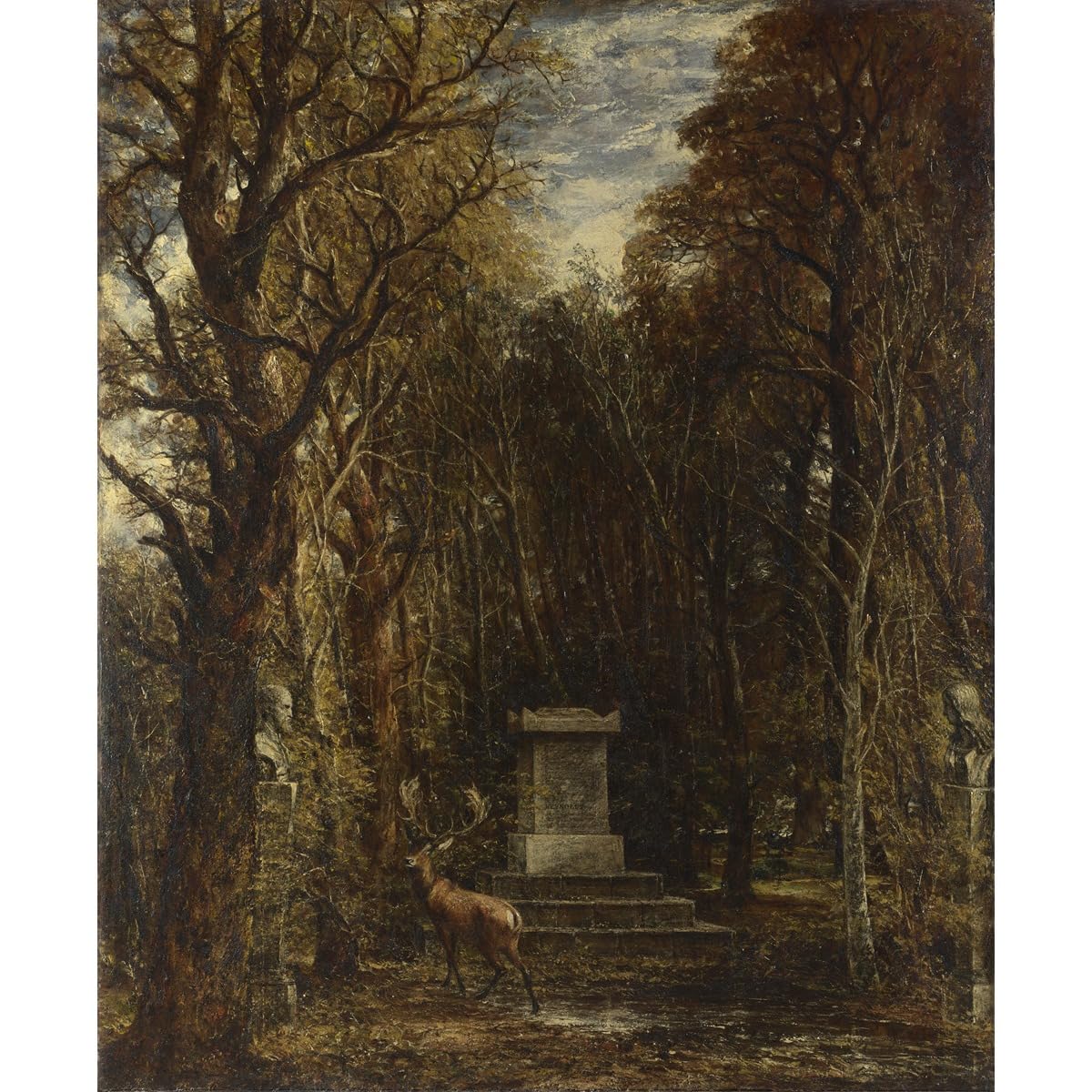 John Constable Cénotaphe grand tableau decoration murale salon