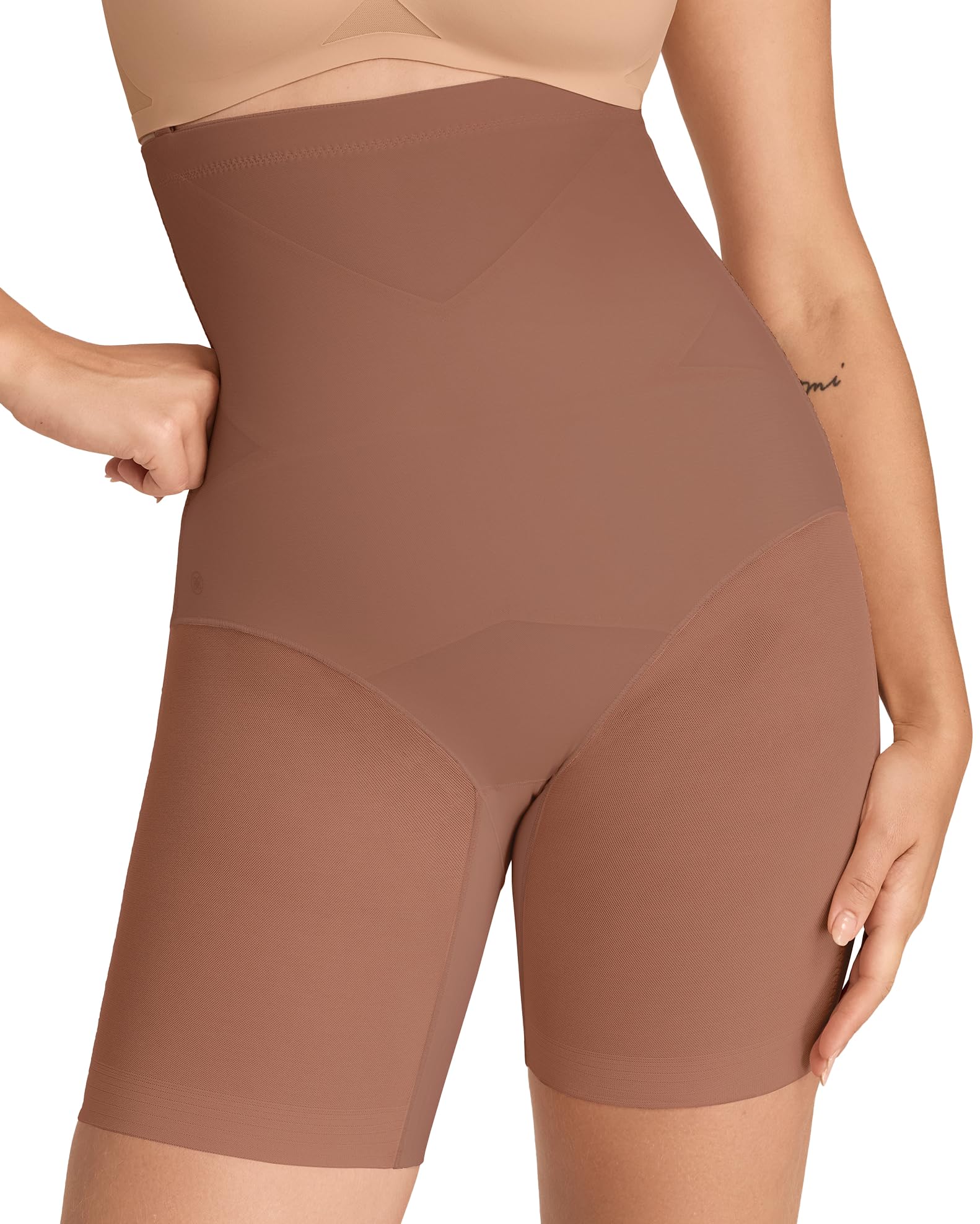 HONEYLOVE Shapewear for Women - SuperPower Short - High Compression Waist & Thigh Shaper