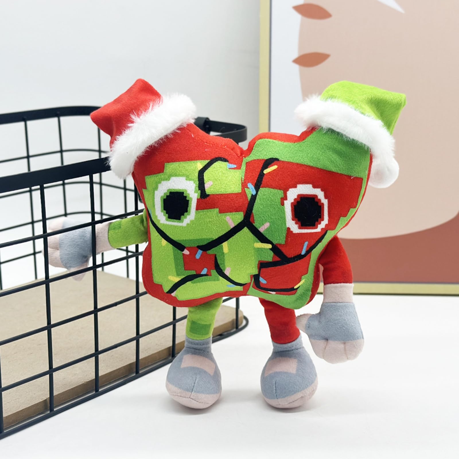 Festive 67 Peluche Six Seven Peluche Morbido Peluche Numero Personaggio Regalo di Compleanno