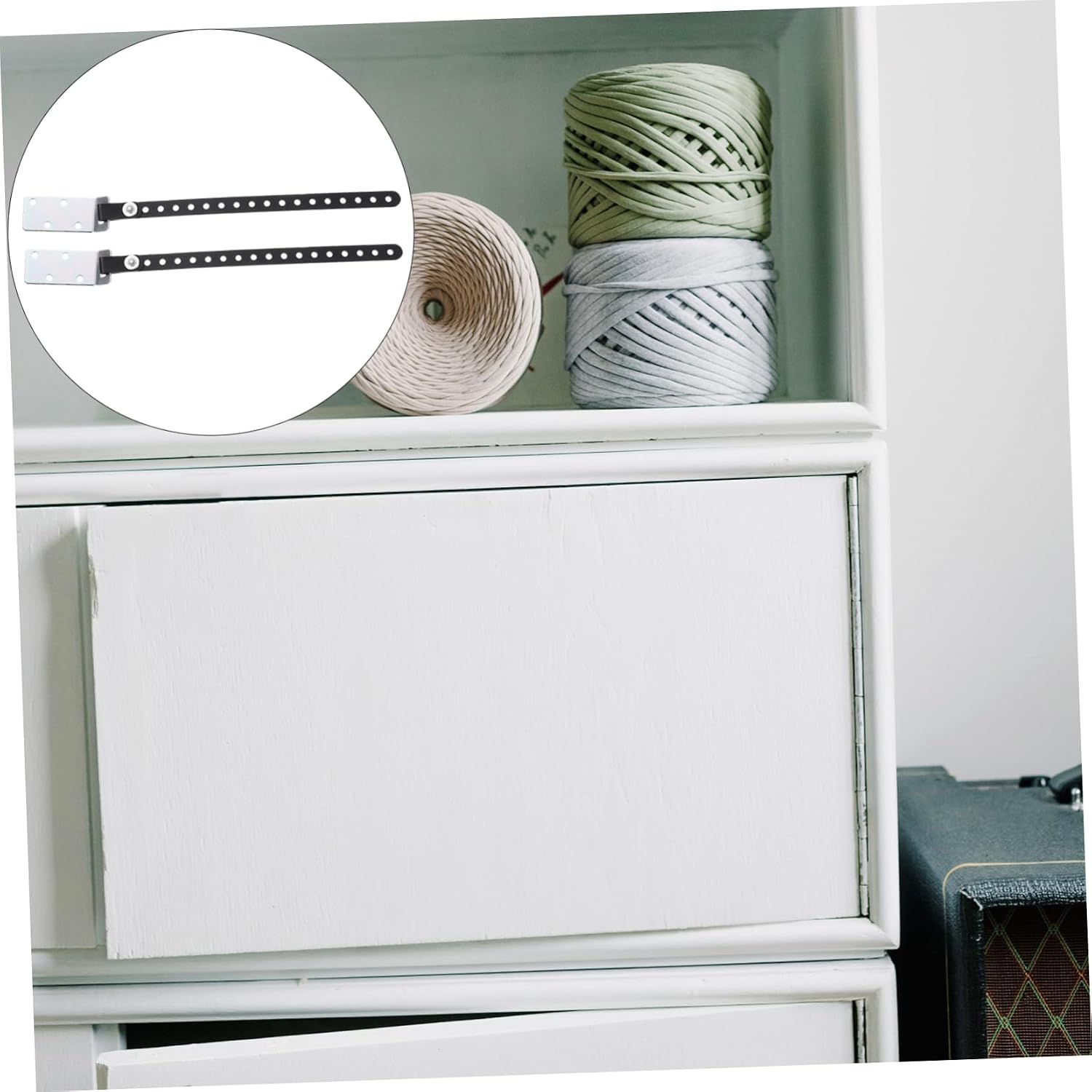 2pcs Heavy Duty Furniture Straps Falling Device for Wall Anchor Boy Girl Proofing Furniture Safety