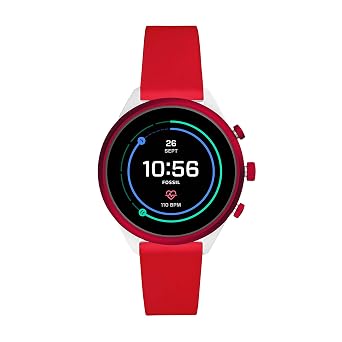 Buy Fossil Sport (41mm, Red) Women's 