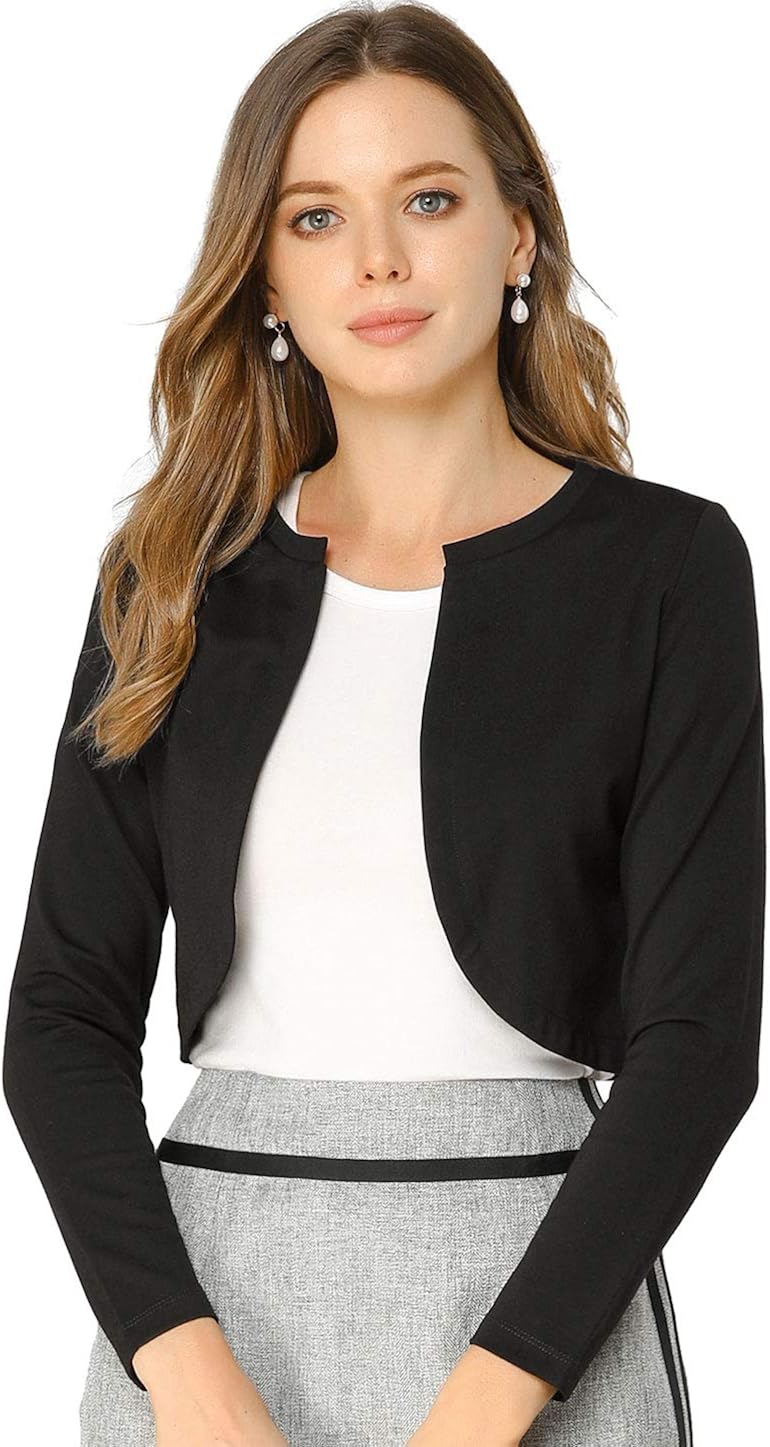 cropped bolero jacket