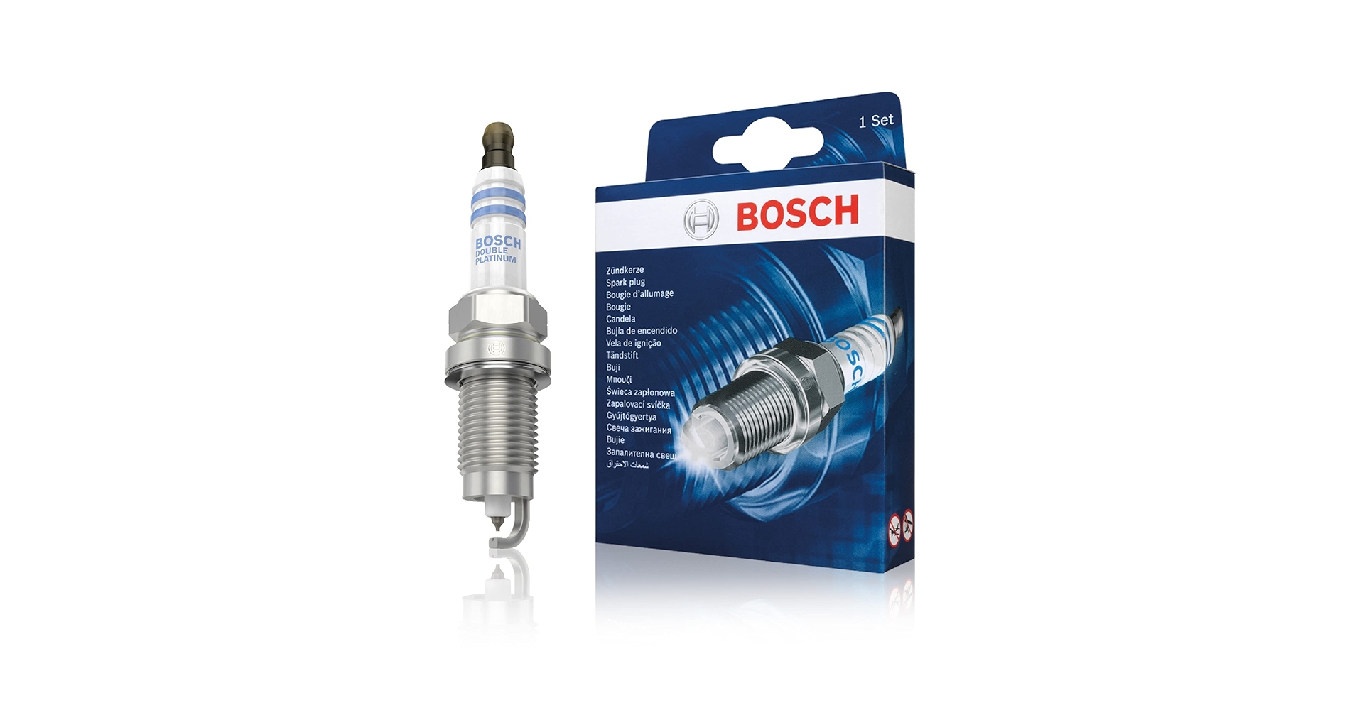 Amazon.com: Bosch FR7HPP33 (+52) - Spark Plugs Double
