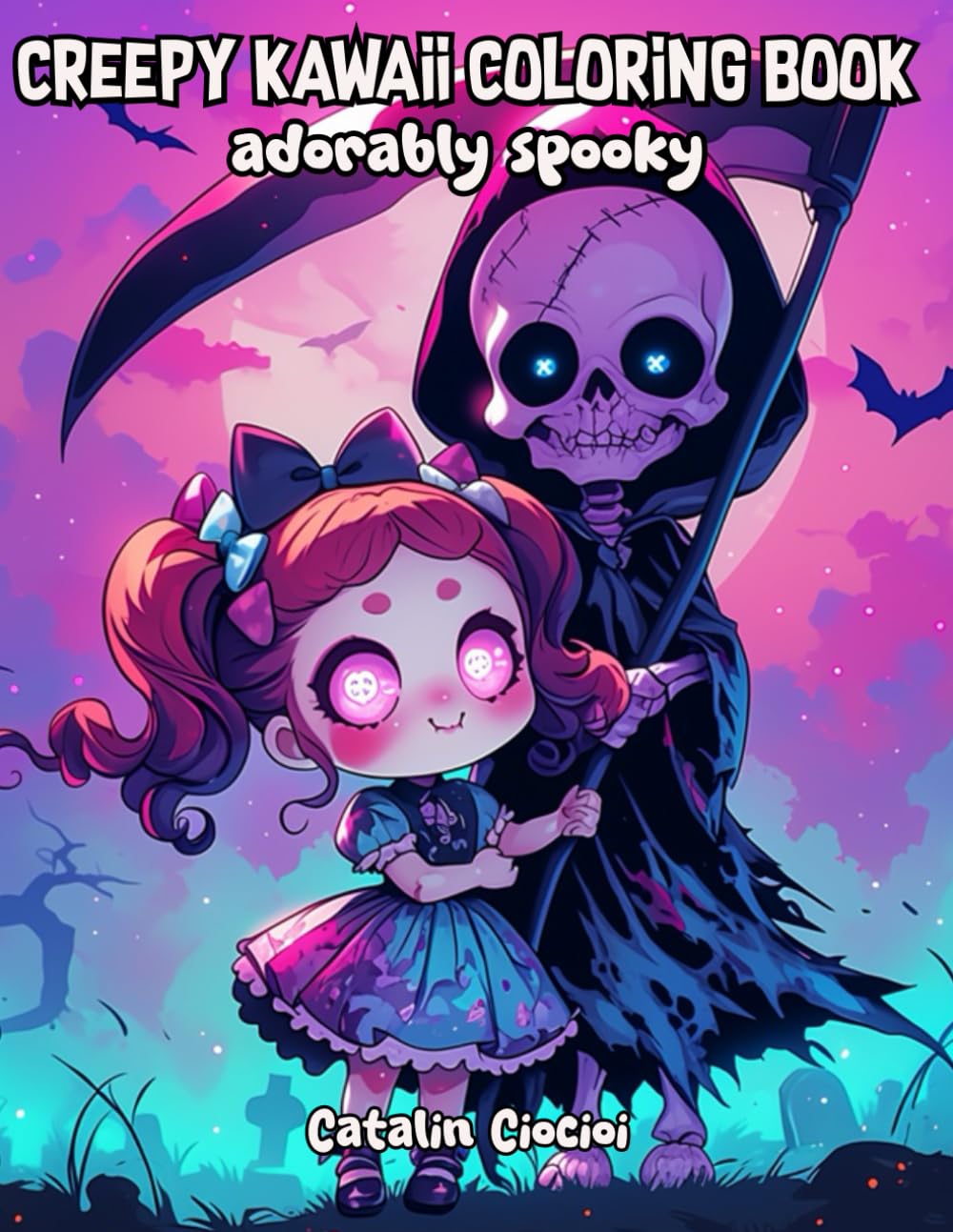Kawaii Coloring Book Adventure: A Collection of Adorable Creatures and Fun Kawaii Designs – Ideal for Teens, Adults, and Anyone Who Loves Cute Art