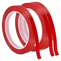 Vista 64 de PATIKIL Cinta de pizarra blanca de 1/2 pulgada, paquete de 3 cintas finas de borrado en seco de 72 yardas para marcado gráfico de arte de bricolaje