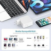 BIUBOTY 65W USB-C töltő MacBook Pro/Air és iPad Pro-hoz 6