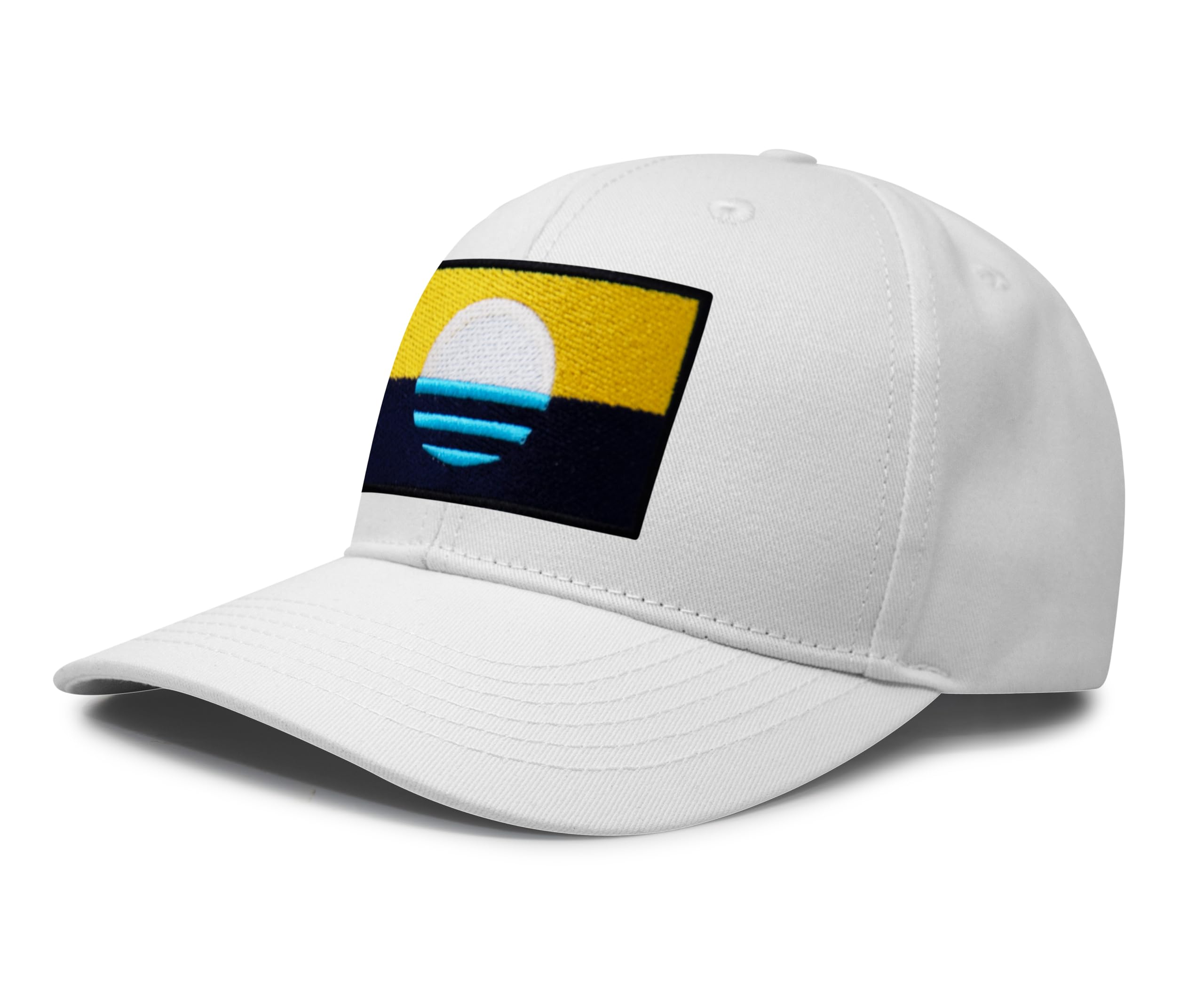 International Tie City Hat for Men and Women, Adjustable Snapback Trucker Baseball Cap with Embroidered Patch