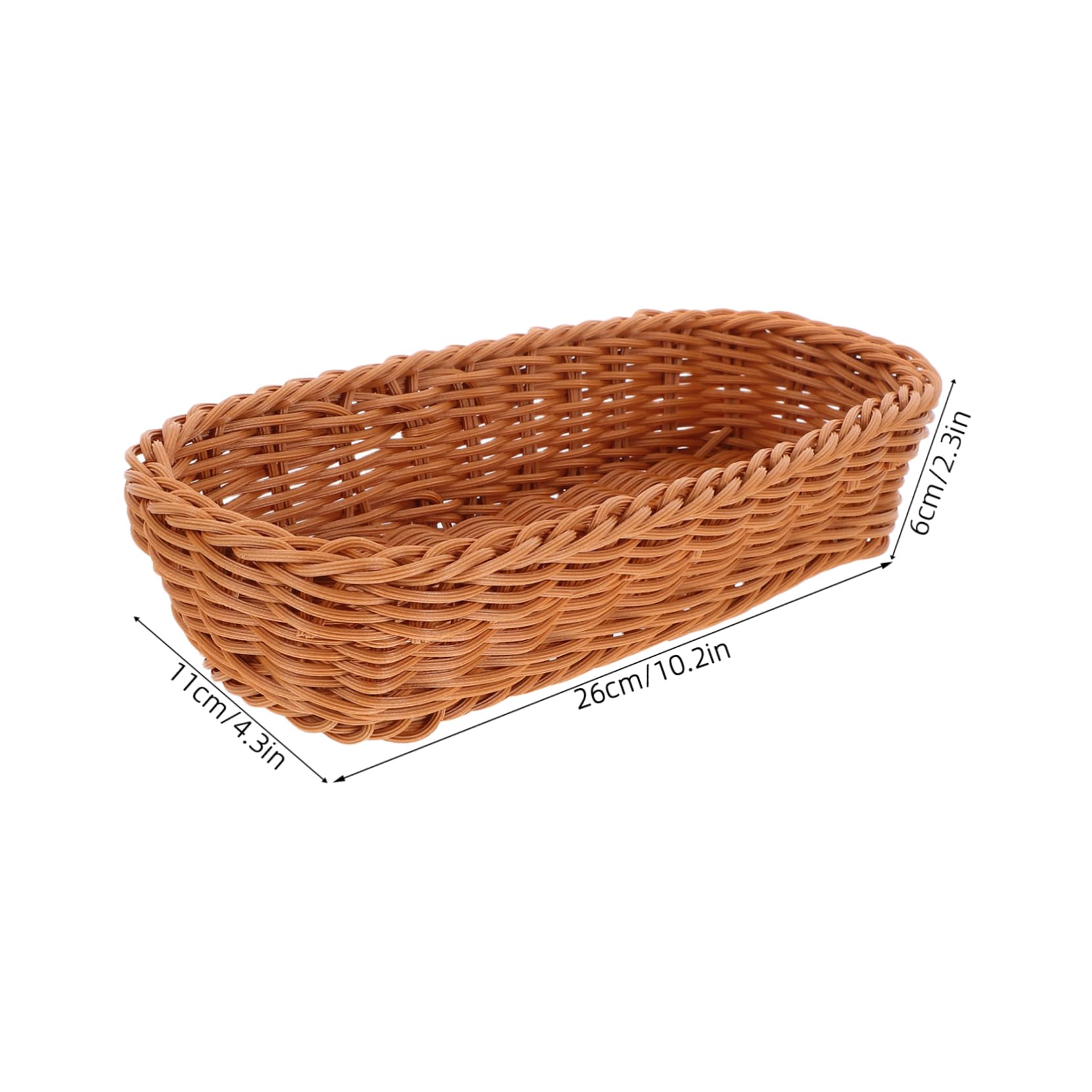 SOLUSTRE Cesta para Cubiertos Tejida Porta Utensilios PP Reutilizable Fácil de Limpiar Organizador de Cocina