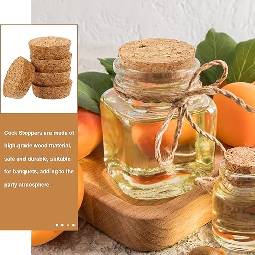 Miniatura 4 de Ipetboom Tapón cónico de corcho para botellas de vino, tapones de corcho cónico para botellas, tapones de corcho de madera, corchos de vino,