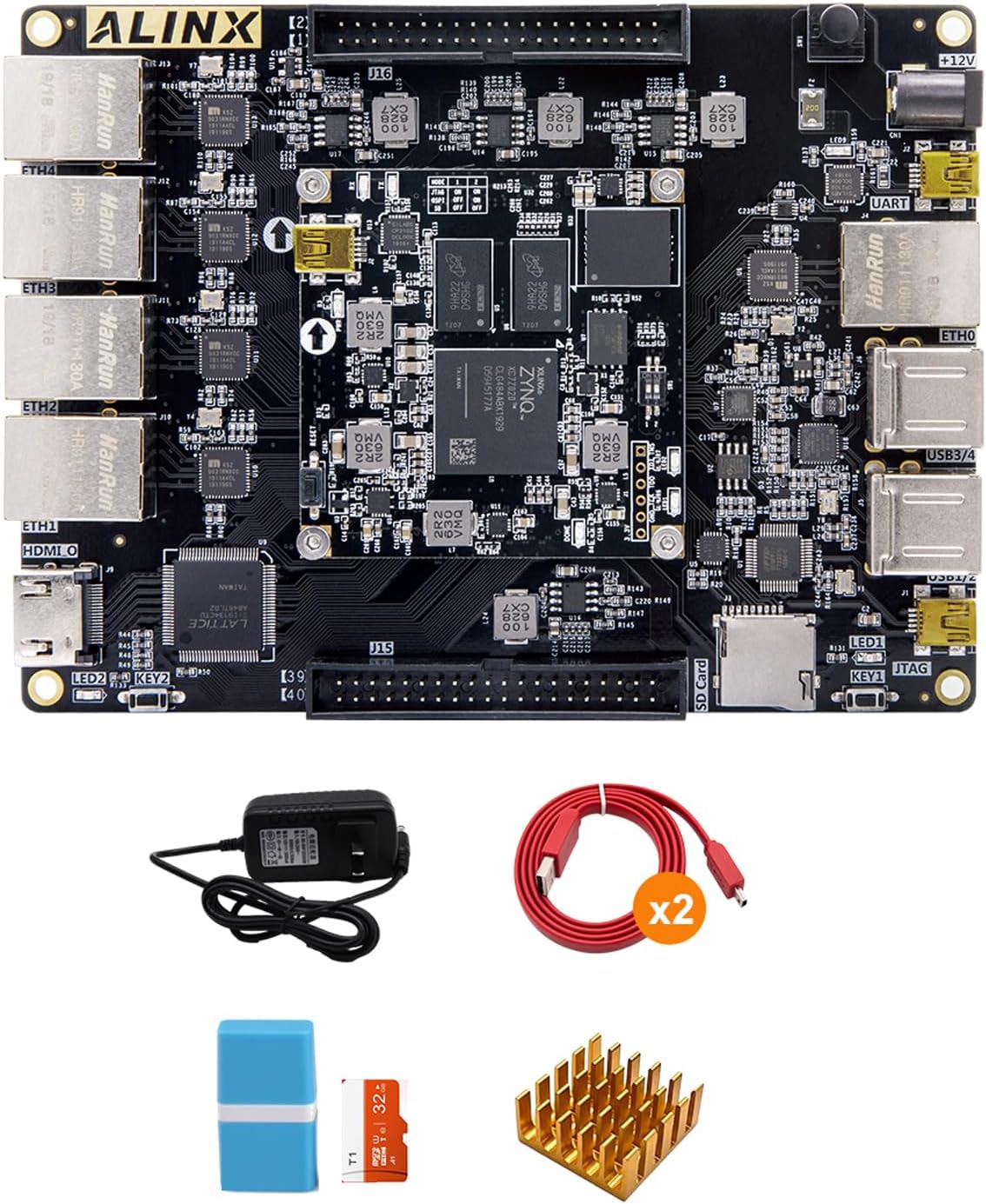 AX7021:Zynq-7000 SoC XC7Z020 FPGA 開発ボード AX7020 Dev Board