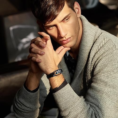 Miniatura 8 de Bcuckood Correa deportiva de nailon compatible con Xiaomi Mi Band 8 para mujeres y hombres, correa de reloj trenzada suave ajustable transpirable