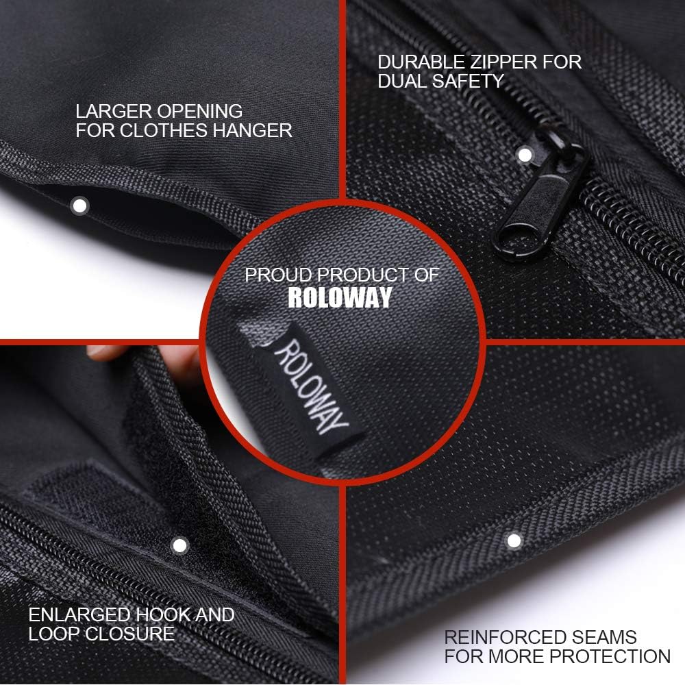 Hanger Diversion Fireproof Safe with Small Fireproof Bag - Hidden Safe Compartment for Home & Travel - Secret Safe for Money Stash, Cash Hiding - Water Resistant Pocket Safe Under Clothes - - 