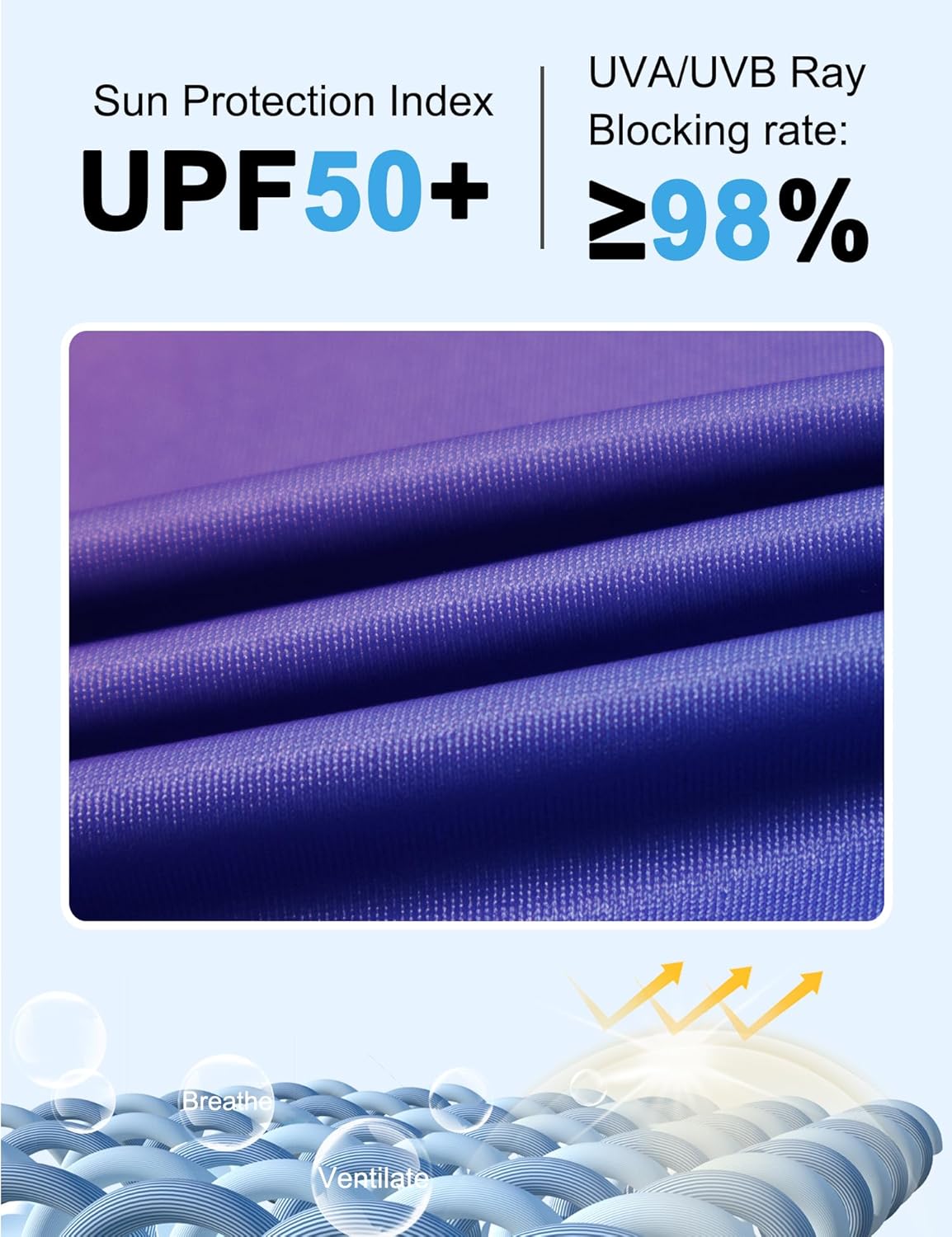 Bonneuitbebe Women's Swim Shirt UPF 50+ Short Sleeve Rash Guard UV Sun Protection Swimsuit Bathing Suit Top - Image 5