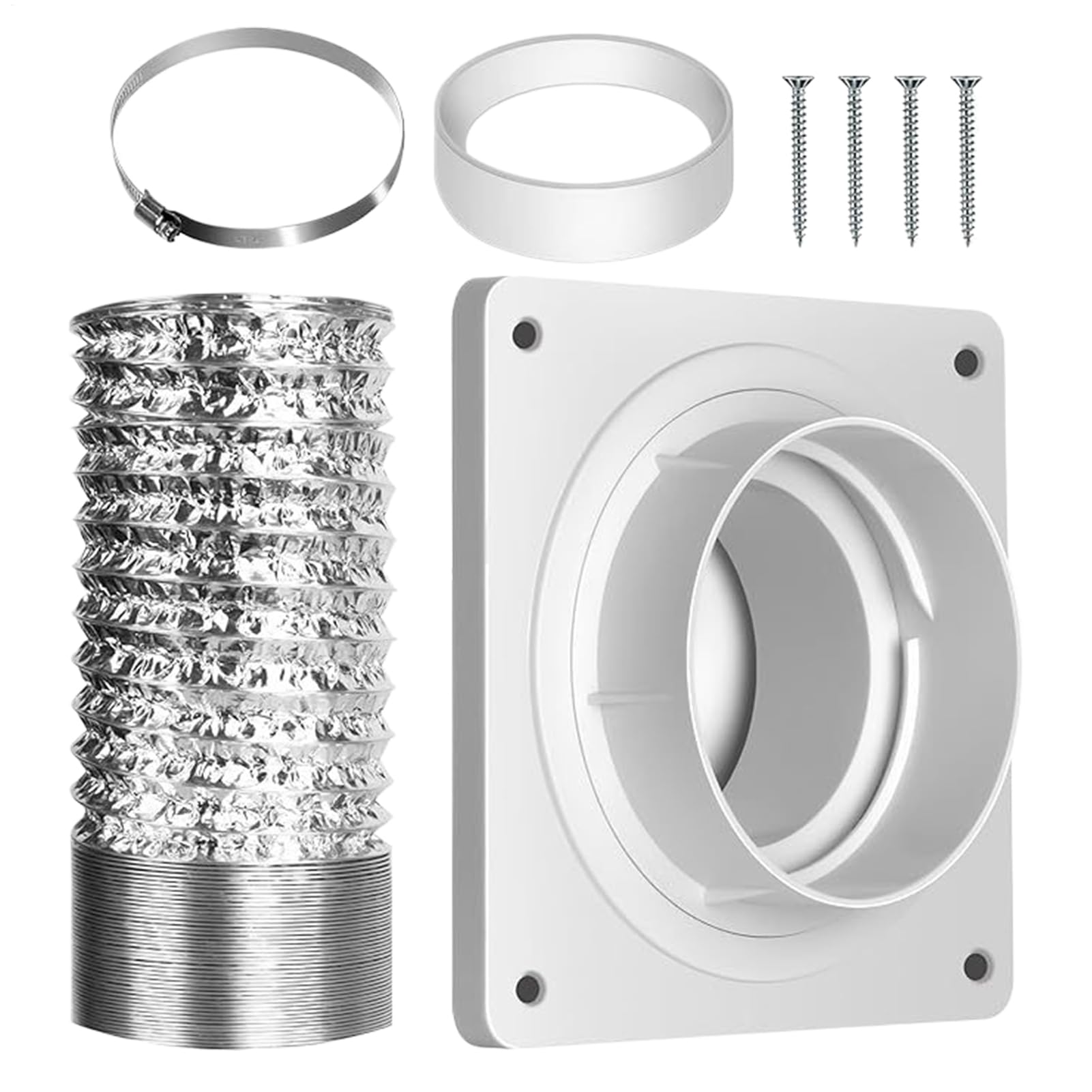 Kit de purge AC portable pour tuyau d'échappement réglable de 5 à 7 pouces