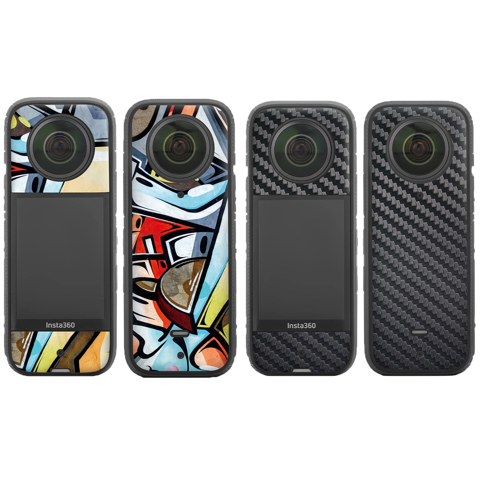 Amazon | Kiowon Insta360 X3 専用 スキン シール PVC製 ステッカー 
