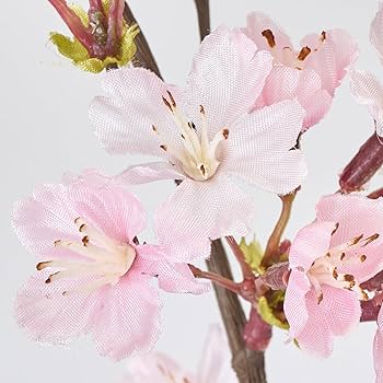 桜満開 Amazon｜東京堂(Tokyodo) 造花 薄紅の桜 満開中 花径2～4×L100