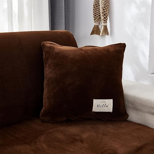 Miniatura 8 de Funda universal resistente al desgaste, fundas rectangulares de terciopelo grueso, fundas antideslizantes separadas para sofá de diván, fundas