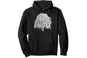 Weeping Willow Arbor Day Willow Tree Pullover Hoodie