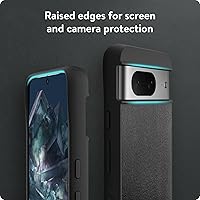 Vista 4 de Mous Funda para Google Pixel 8 compatible con MagSafe - Limitless 5.0 - Cuero negro - Funda protectora Pixel 8 - Funda protectora para teléfono a