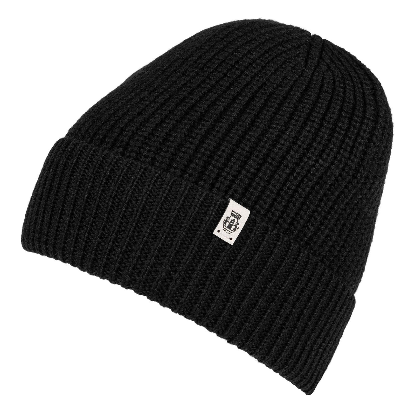 Roeckl Gorro Pure Merino Beanie Black Negro
