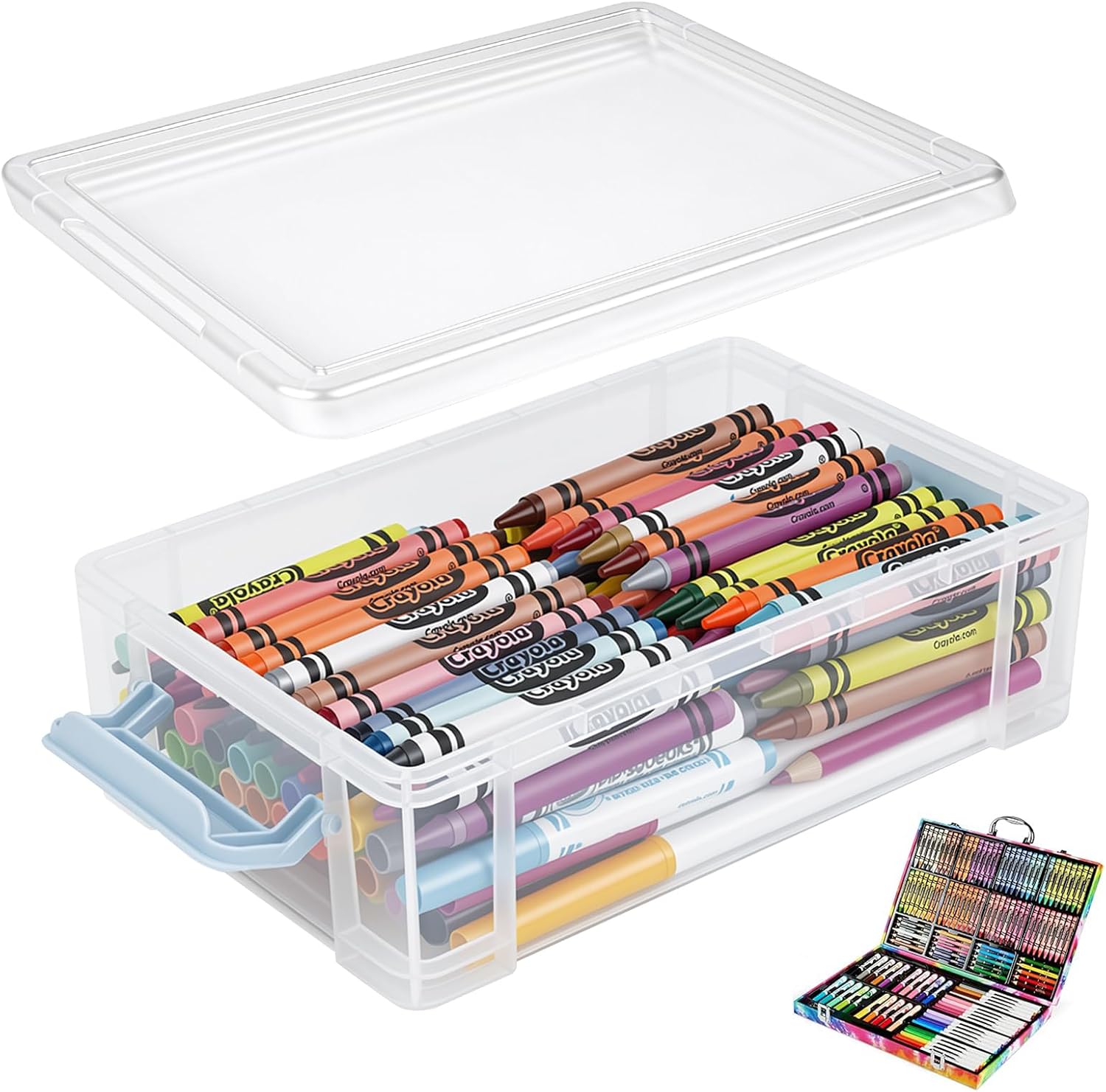 Crayon Storage Organizer Compatible with Crayola