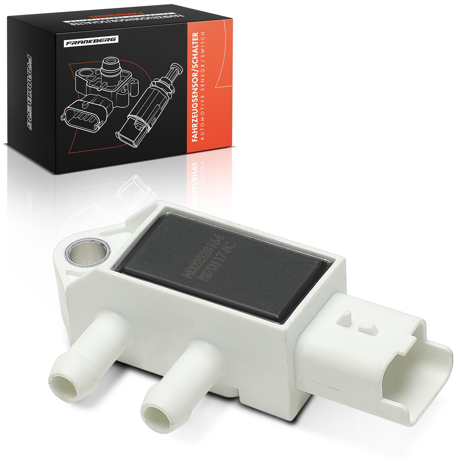 Frankberg Capteur de pression d'admission 3-Pôles Compatible avec Dokker MPV KE Clio IV BH M.e.g.a.n.e III Grandtour KZ0/1 Citan Break W415 Duster HS Remplacer# 93457569