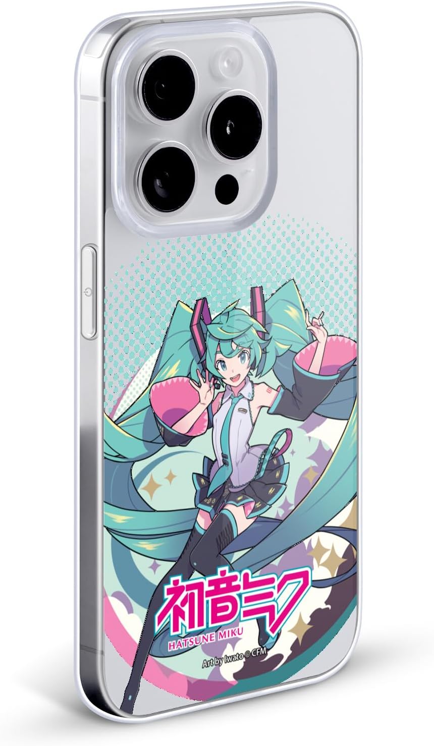 Head Case Designs Officially Licensed Hatsune Miku Pastels Graphics Gel Case [Military Grade Protection] Compatible with Apple iPhone 13 Pro Max and Compatible with MagSafe