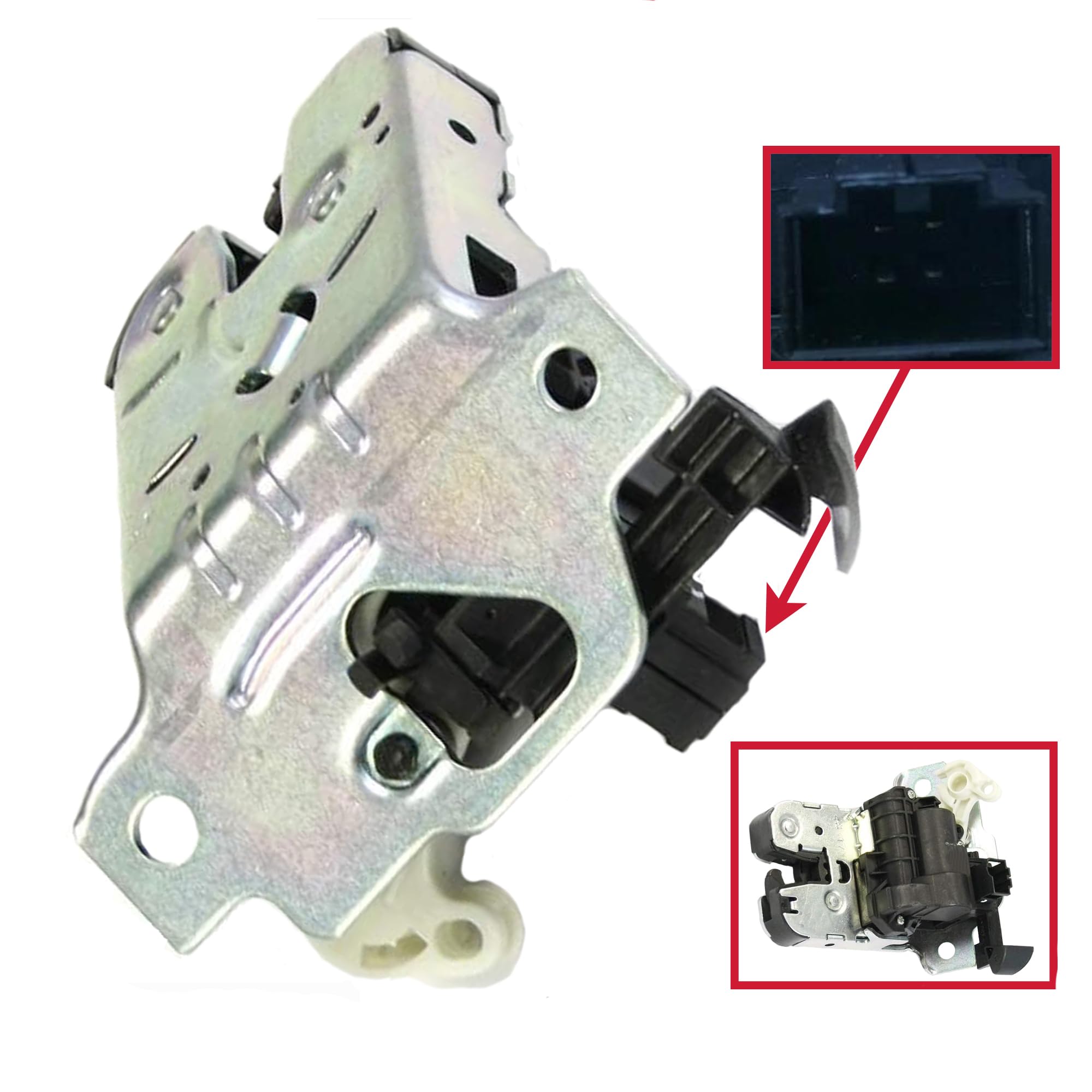 Partsline Mécanisme Serrure de Coffre compatible avec Golf VIII Passat B8 | Aussi compatible avec Tarraco, Arteon, Caddy V, Tiguan, Touran, Touareg. Réf. équivalentes : 5TA827505, 5NA827505