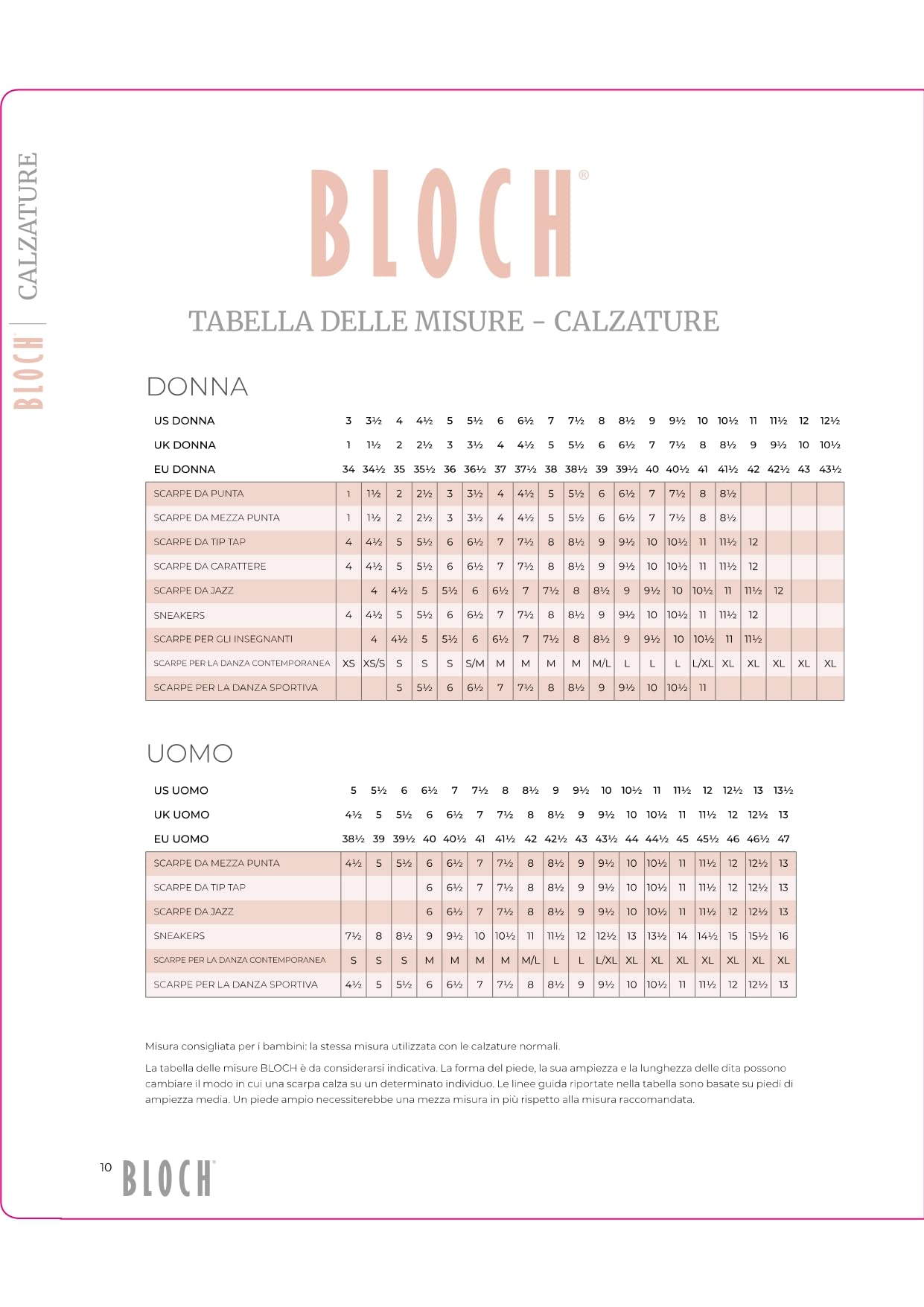 Bloch Scarpe per L'Insegnamento Elastosplit Greca ES0410L Donna Sport Danza Classica Allenamento Training Tracksuit Palestra Fitness Grecian Leather