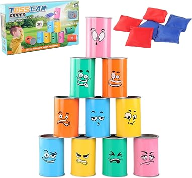 Bean Bag Toss - Carnival Toy, Interactive Activity, Toss Slowing Game | Home Event Family Yard Backyard Outdoor Camping Beach Garden Home Entertainment for Activity Interactive Toys