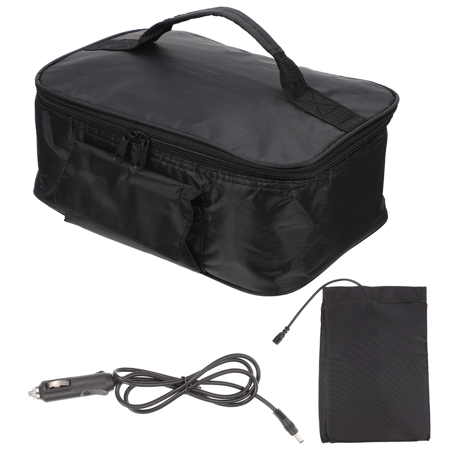 Kichvoe Bolsa Térmica para Almuerzo de Cobre Negro Capacidad para Mantener Alimentos Frescos y Fríos Adecuado para Picnic y Parque de Diversiones