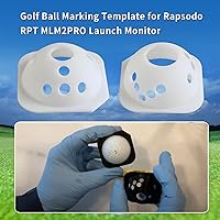 Vista 2 de Plantilla de marcado de pelota de golf para monitor de lanzamiento Rapsodo RPT MLM2PRO