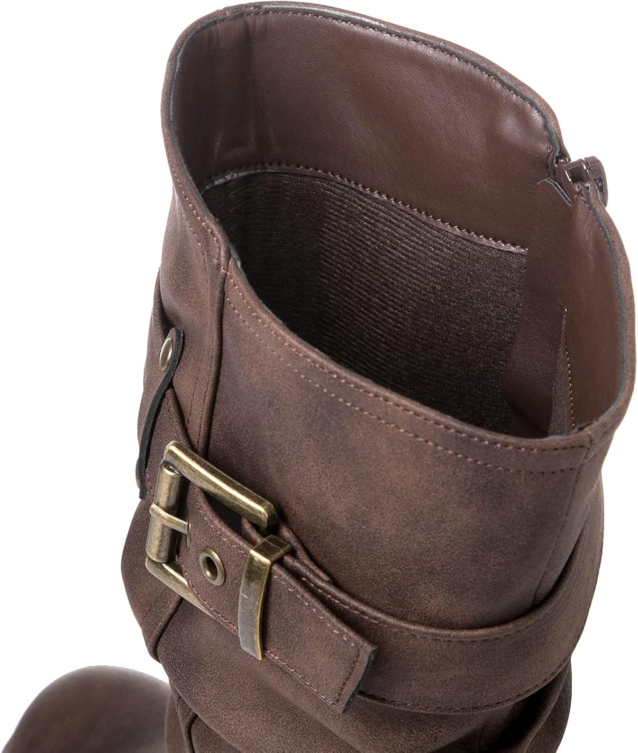  | GLOBALWIN Mid Calf Dress Boots For Women Biker Boots Women | Boots