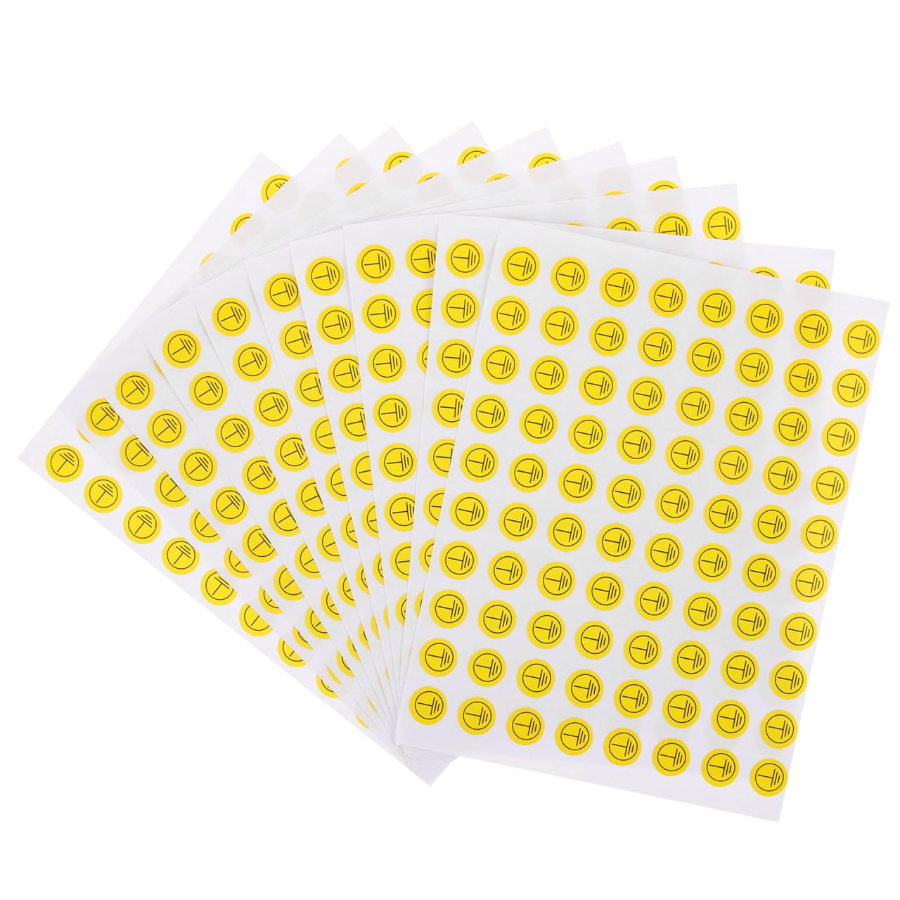 Snapklik.com : Gatuida 800pcs Ground Symbol Stickers Safety Protective ...