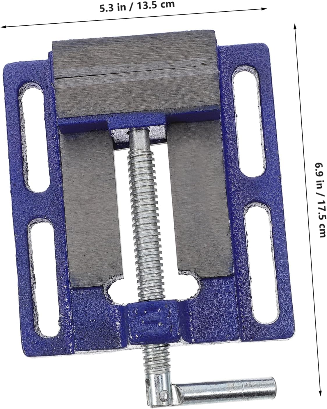 Amosfun Milling Vise for Woodworking Clamp for Drill Press and Bench Use Parallel Jaw Design for Projects