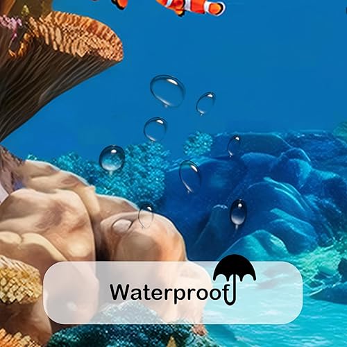 Miniatura 5 de Cortina de ducha con diseño de tortuga marina, playa costera, vida marina, juego de cortinas de baño con ganchos, decoración del hogar, 72 x 72