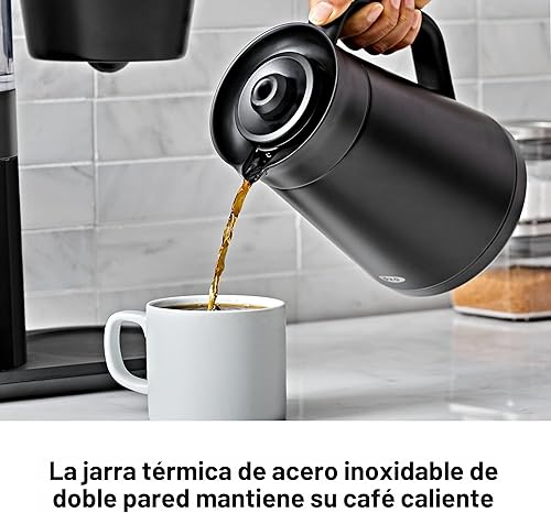 Miniatura 5 de OXO Cafetera Brew de 9 tazas, color negro mate