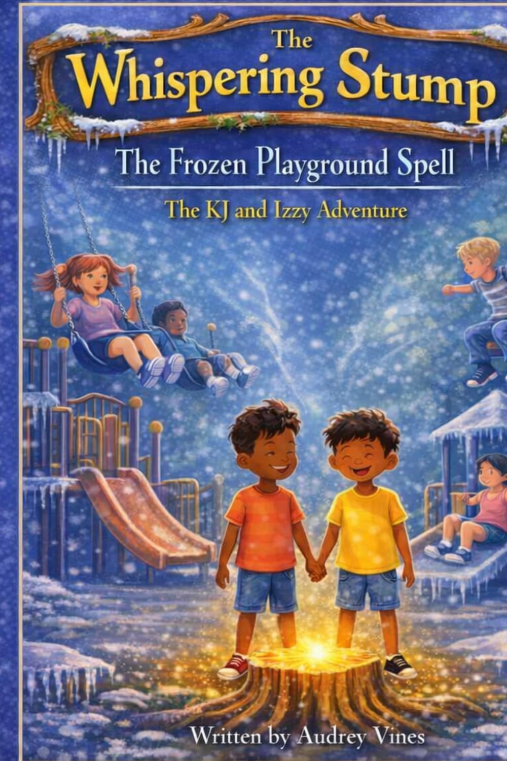 The Whispering Stump: The Frozen Playground Spell The KJ and Izzy Adventure