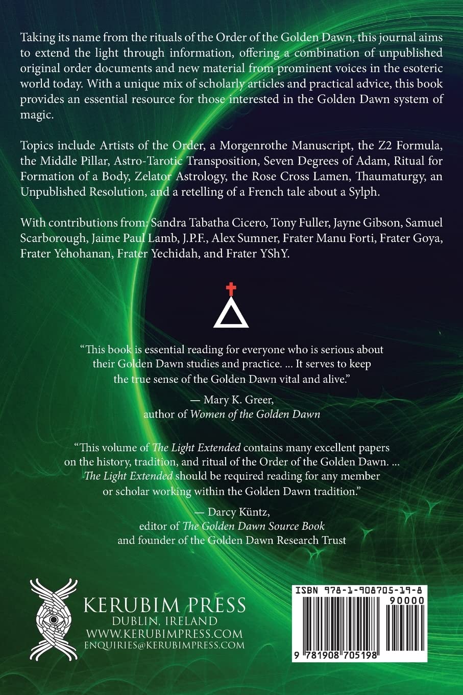 The Light Extended: A Journal of the Golden Dawn (Volume 4)