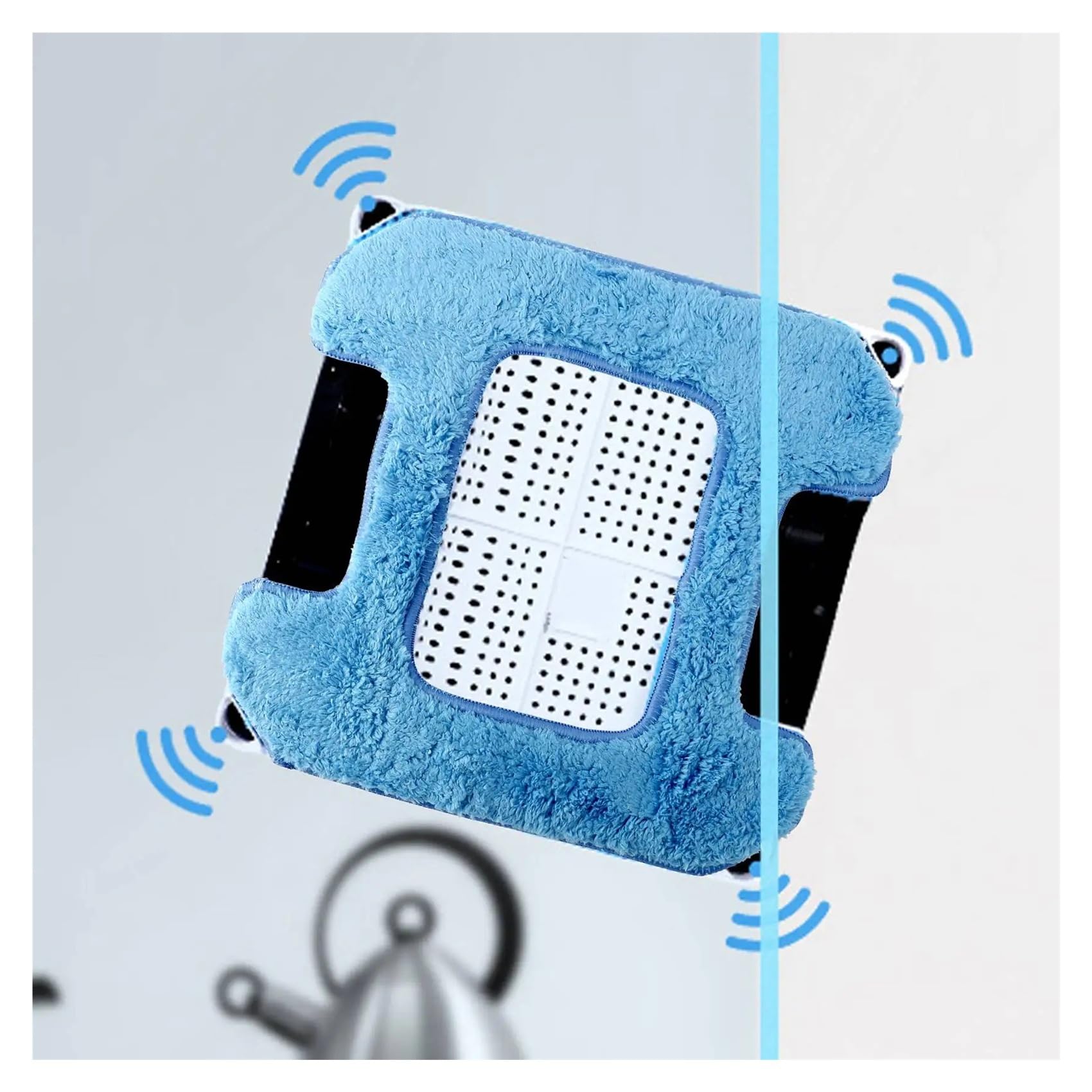 Panni for Mocio, Compatibili con Hobot, 298 Accessori for Robot for La Pulizia delle Finestre, Stracci in Microfibra di Alta qualità, Pulizia A Umido E A Secco