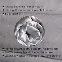 Vista 6 de 4 fundas de almohada modernas de estilo abstracto de mediados de siglo, 18 x 18 pulgadas, fundas de almohada bohemias para sofá, fundas de cojín