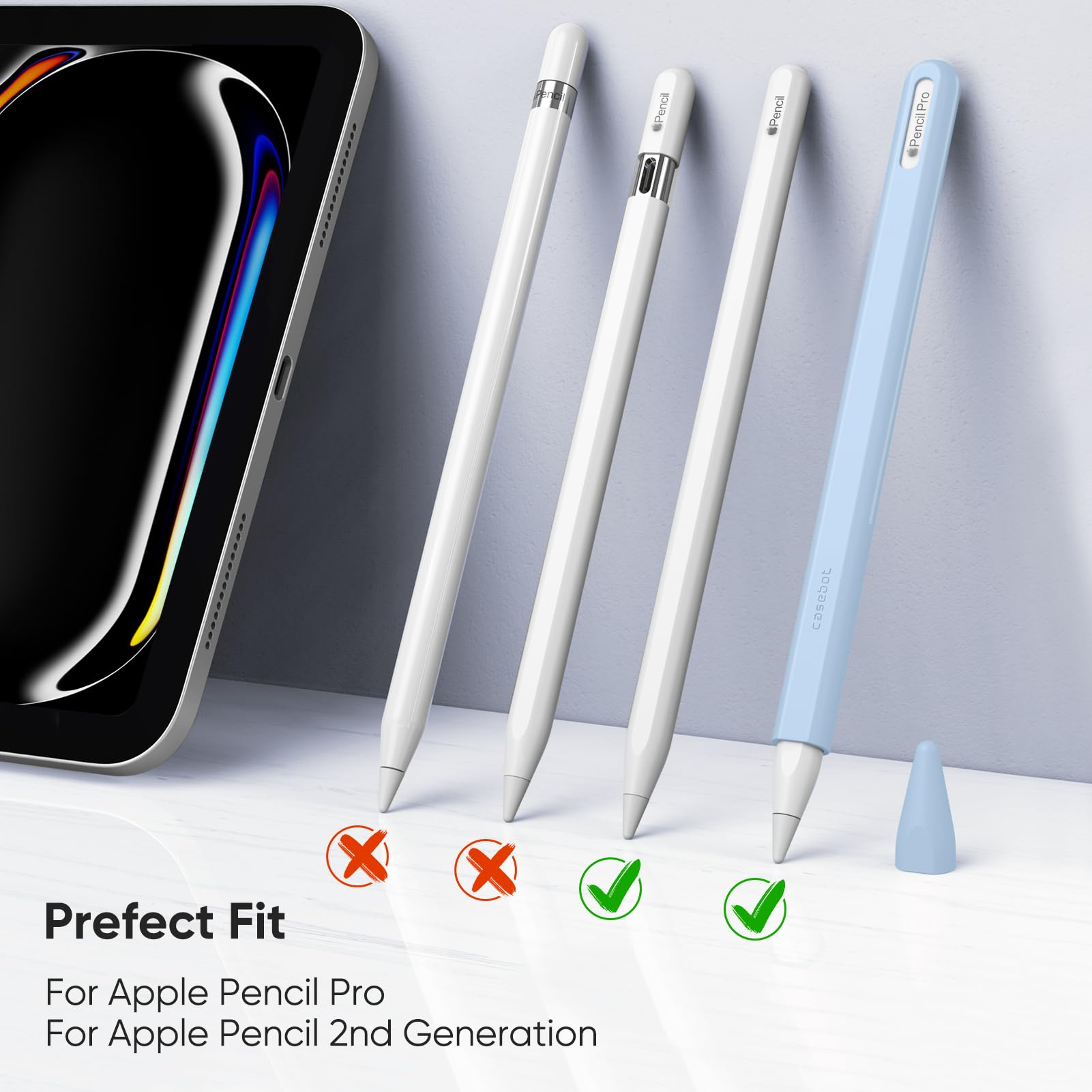 Amazon.com: Fintie Silicone Sleeve for Apple Pencil Pro & Apple