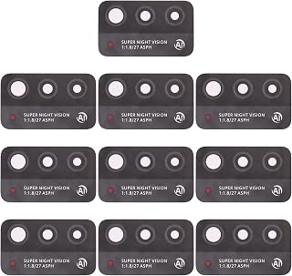 HUANGYUNCHAO Acessórios telefônicos 10 PCS Lente da câmera traseira para honra x10 max 5g Substituição do telefone celular